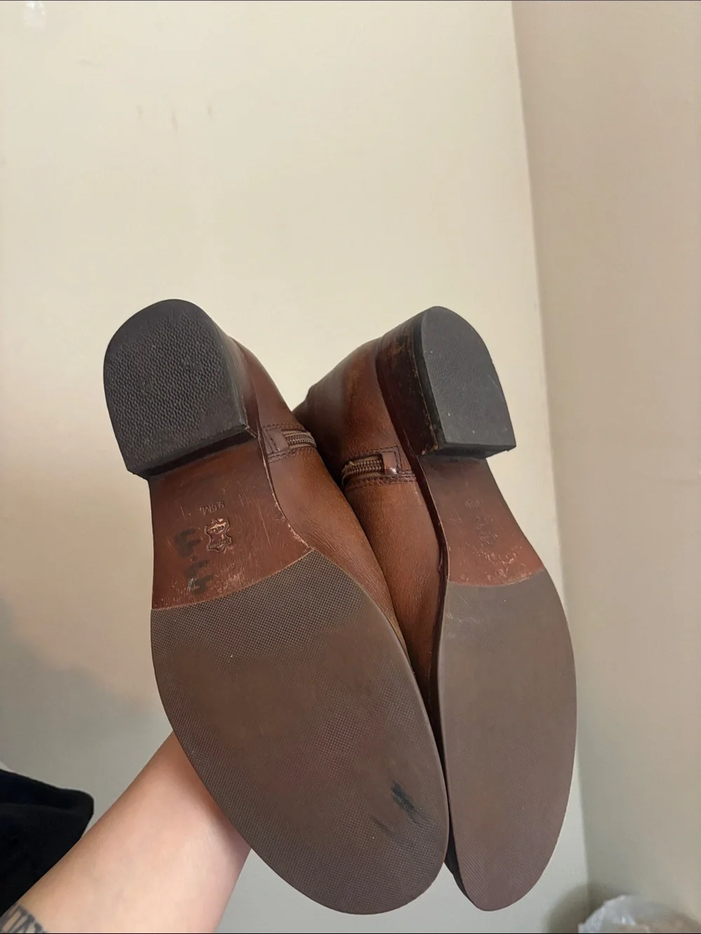 Tory Burch Brown Riding Boots 9.5